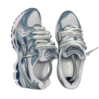 Asics Gel Kayano 14 'White Fjord Grey' - Double Laces