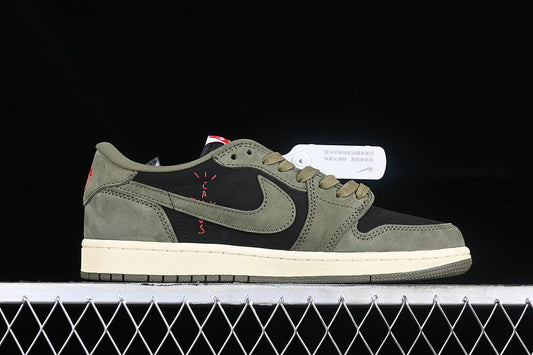 Travis Scott x Air Jordan 1 Low OG SP 'Black Olive'