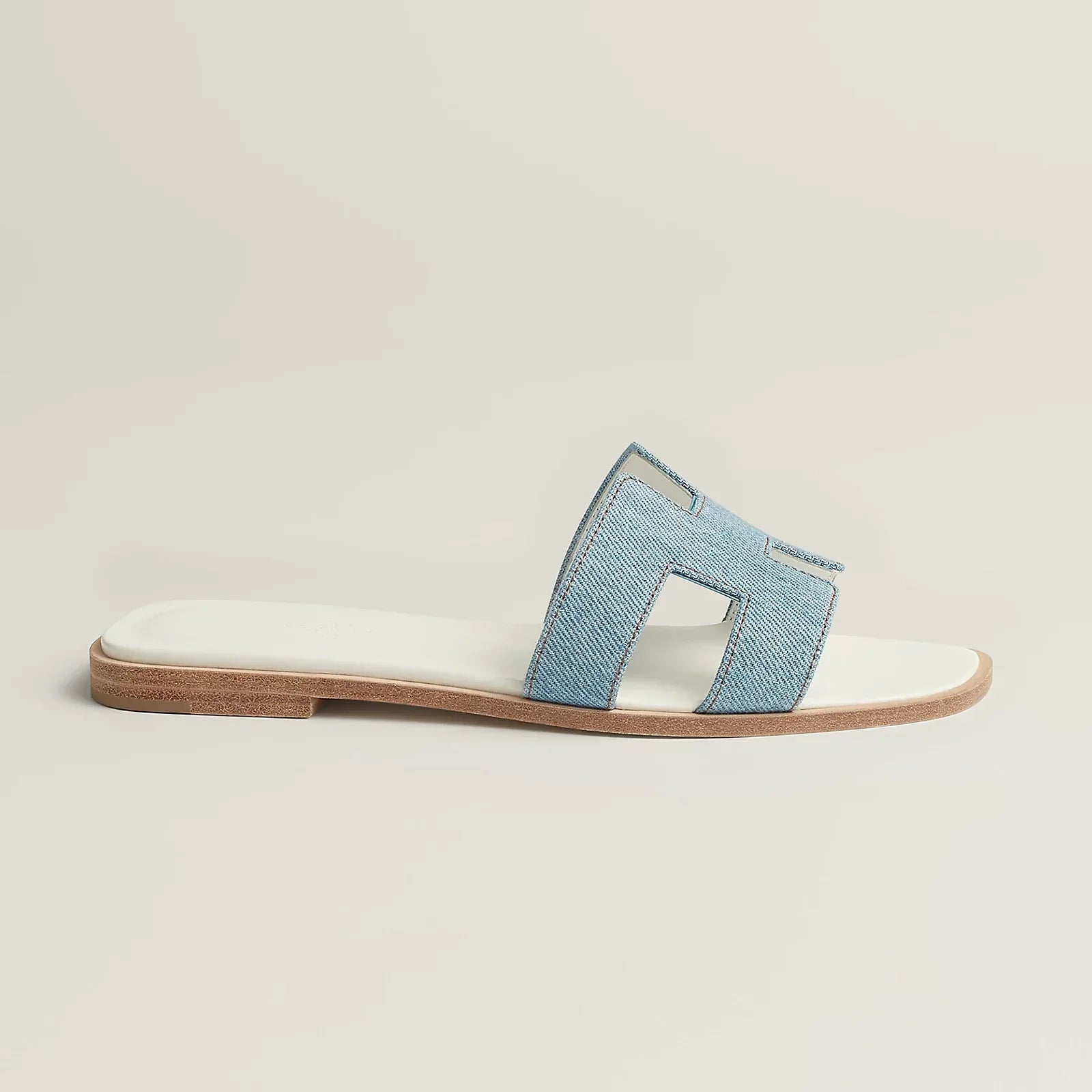 Hermès Oran Sandals - Bleu Clair