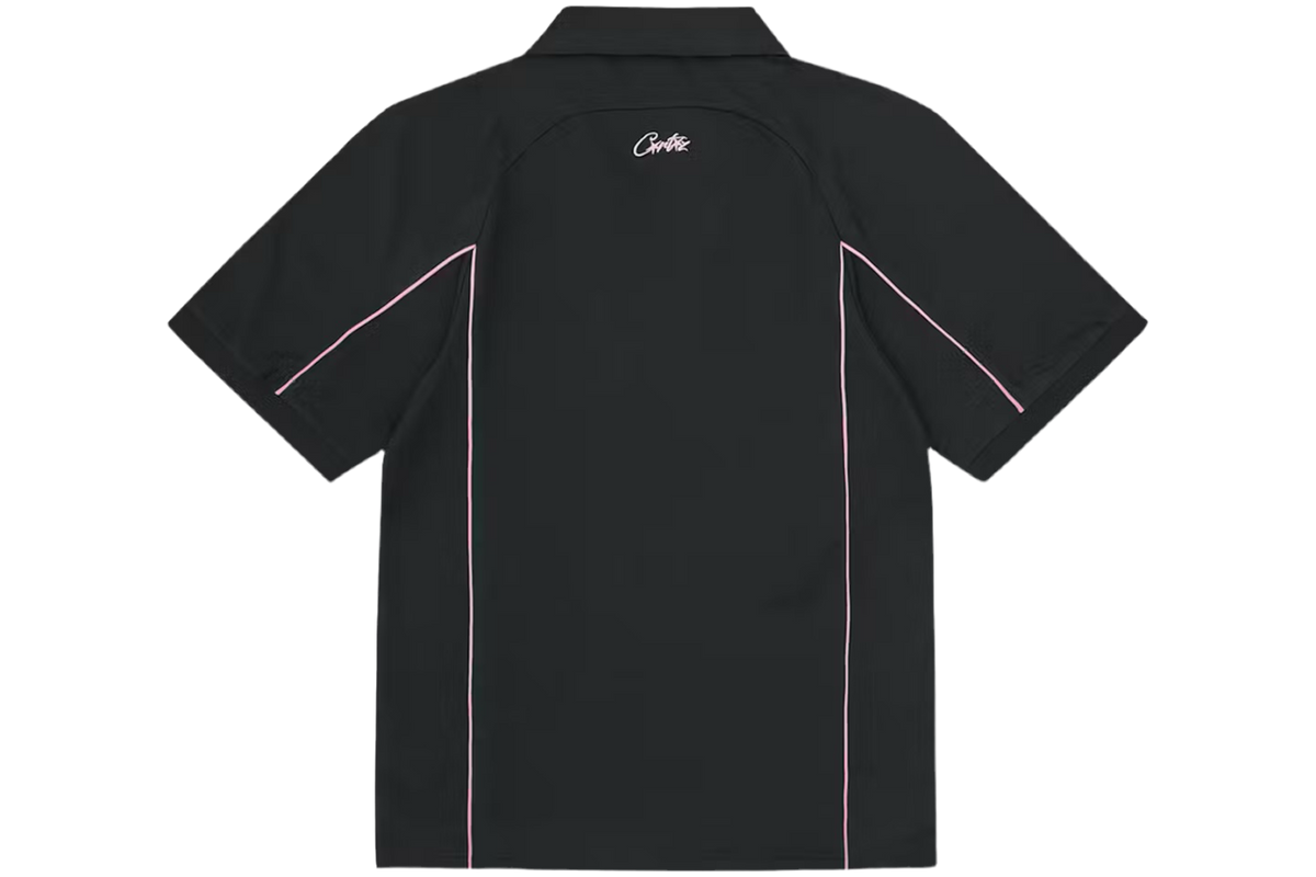 Corteiz Talismo Football Jersey ‘Black/Pink’