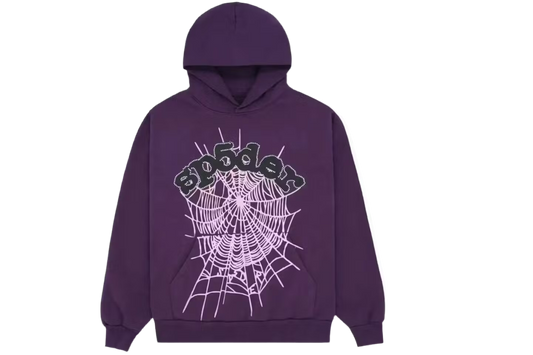 Sp5der Web Hoodie ‘Purple’