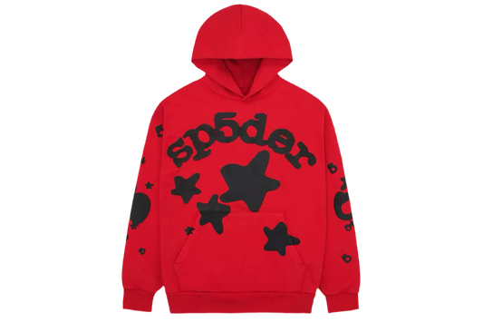 Sp5der Beluga Hoodie ‘Red’