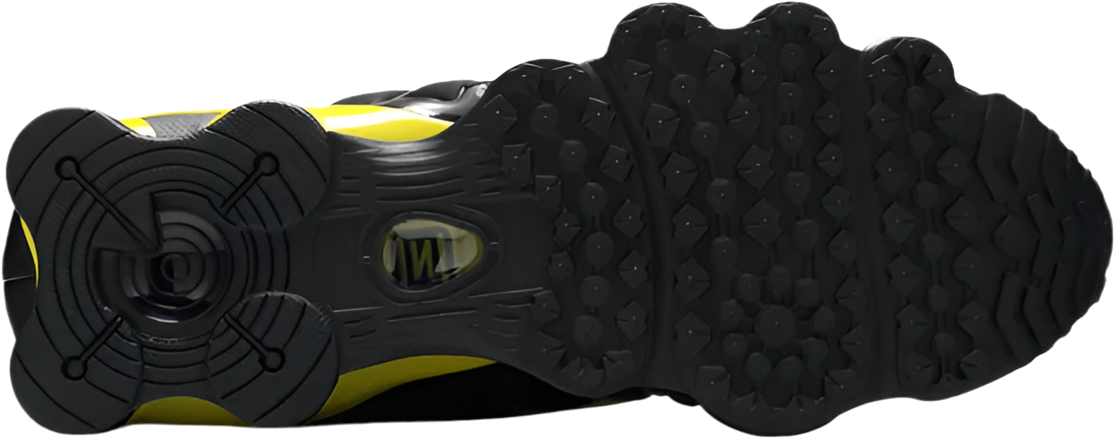 Nike Shox TL ‘Black Dynamic Yellow Metallic Silver’