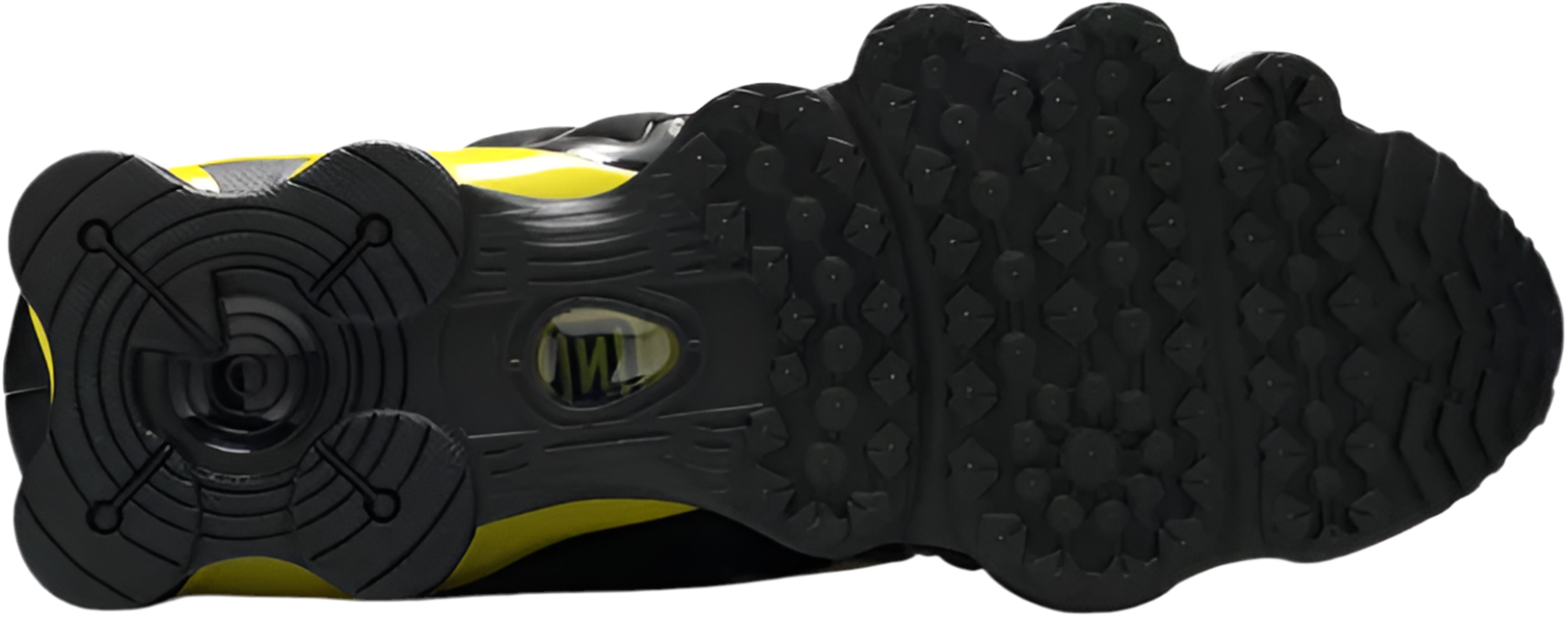 Nike Shox TL ‘Black Dynamic Yellow Metallic Silver’