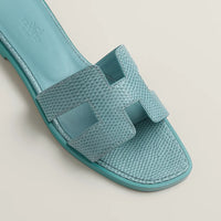 Hermès Oran Sandals - Bleu Minéral