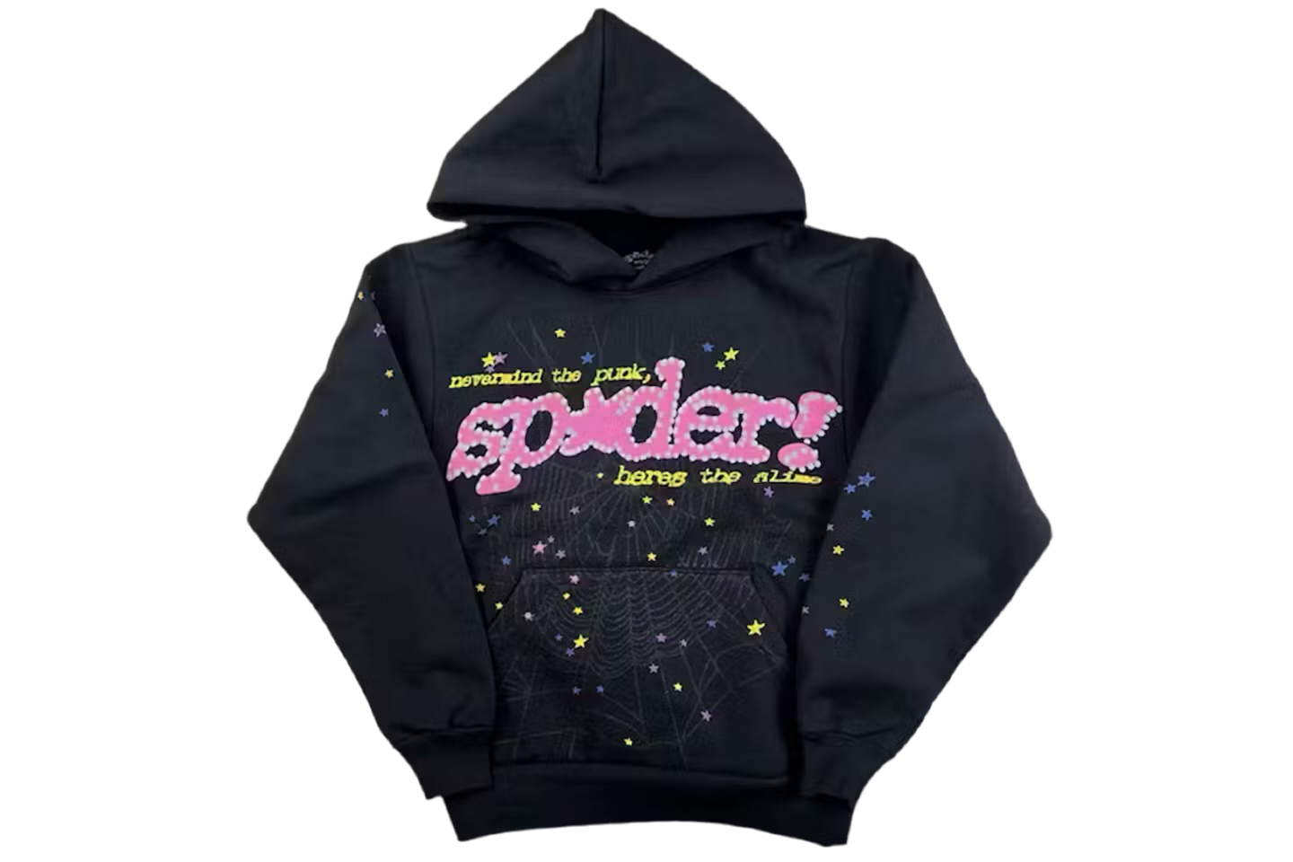 Sp5der P*NK V2 Hoodie ‘Black’