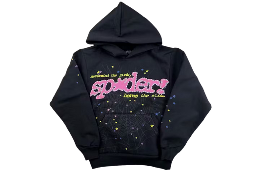 Sp5der P*NK V2 Hoodie ‘Black’