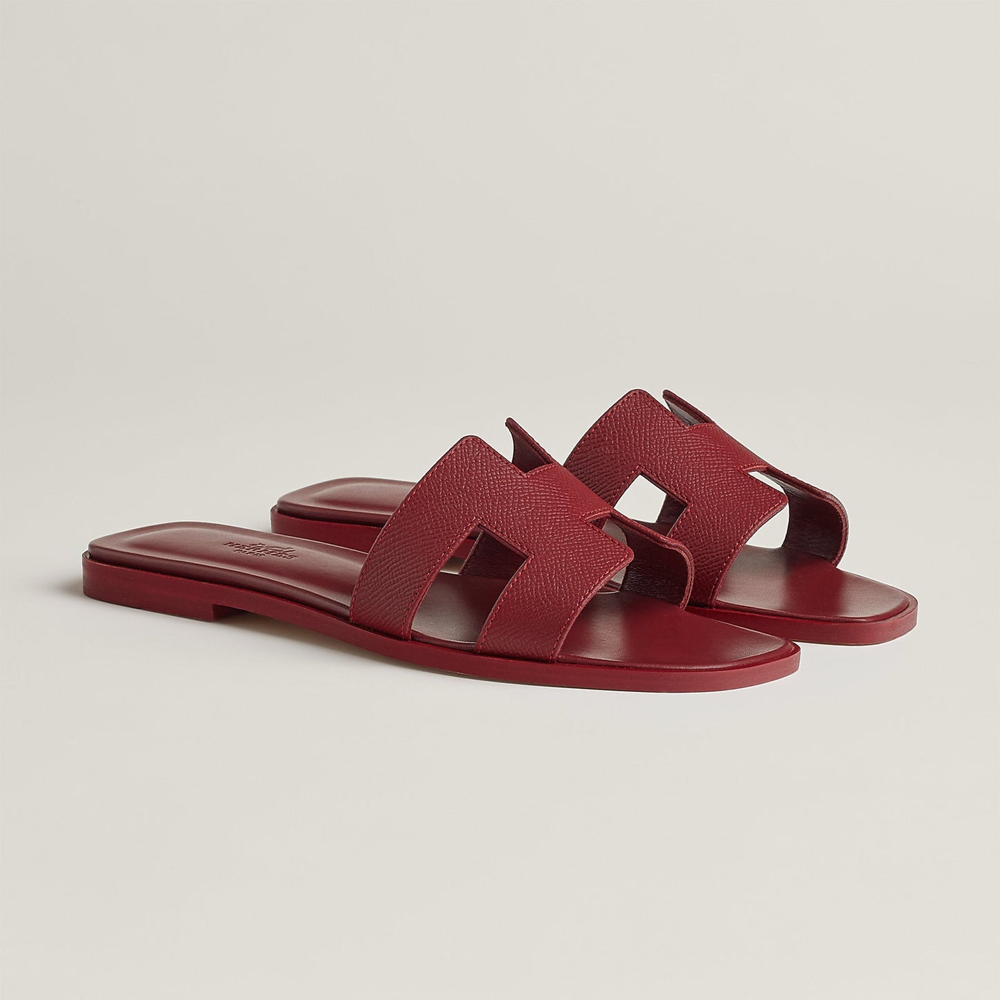 Hermès Oran Sandals - Rouge H