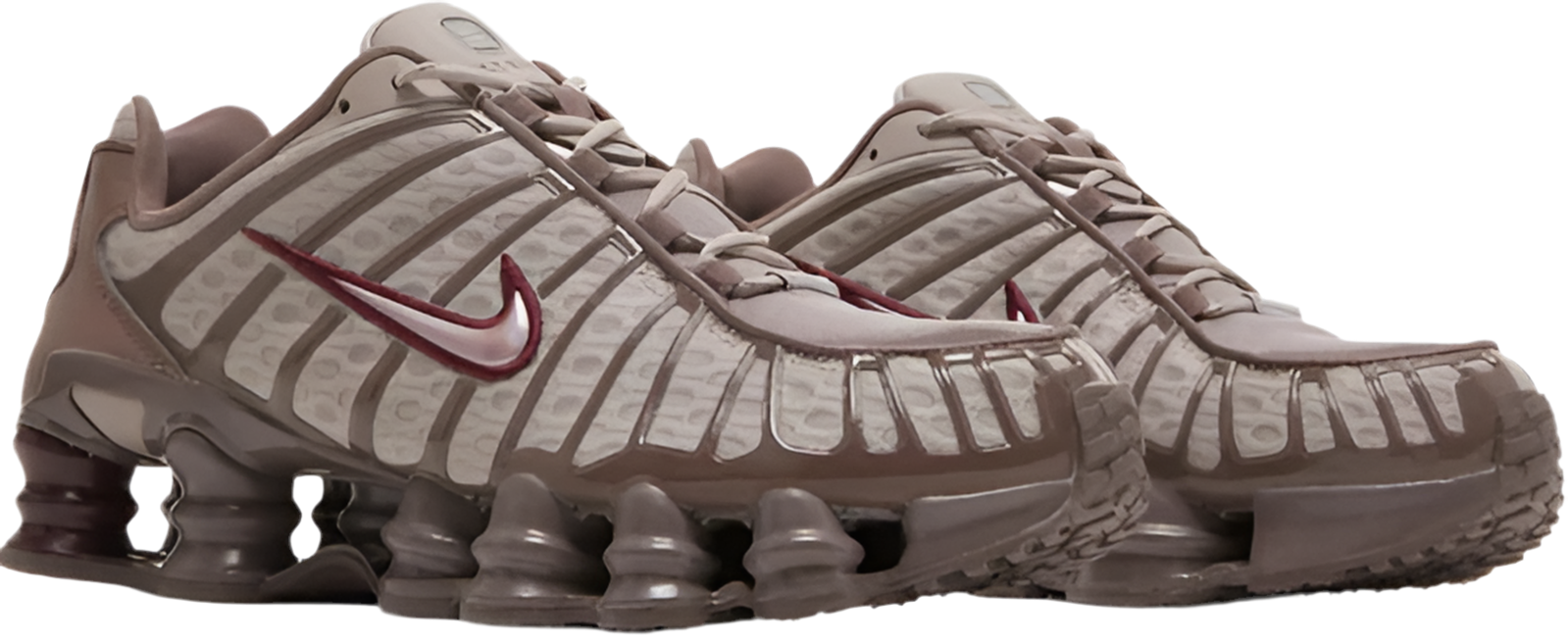 Wmns Nike Shox TL 'Pumice Night Maroon'