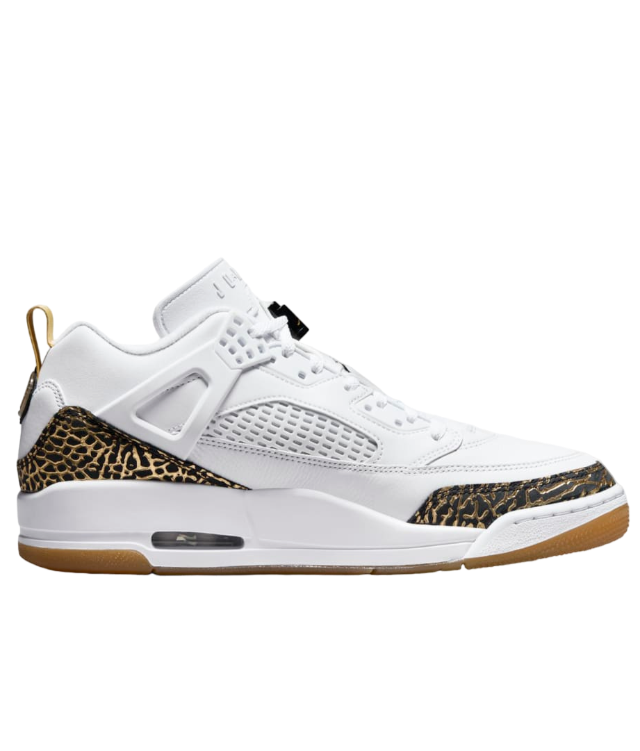 Air Jordan Spizike Low ‘White/Metallic Gold’