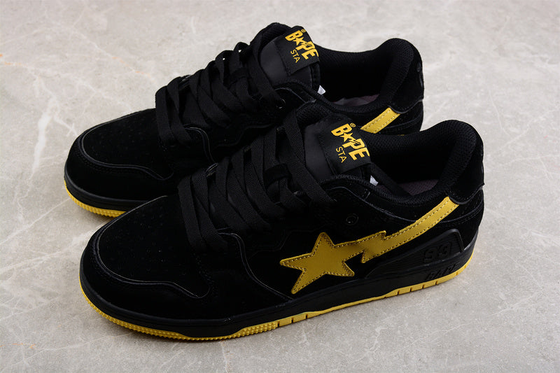 Sk8 Sta 'Black Electric Yellow'