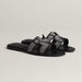 Hermès Oran Sandals - Noir / Cristal