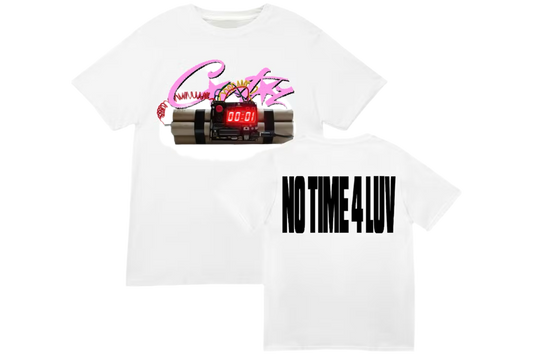 Corteiz No Time 4 Luv Tee ‘White’