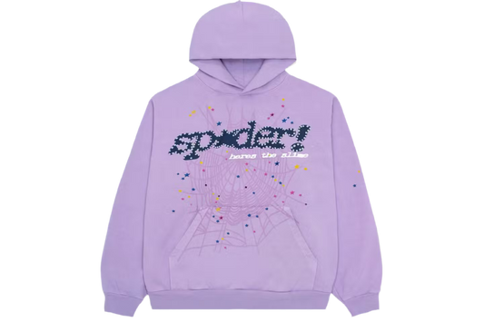 Sp5der Acai Hoodie ‘Purple’