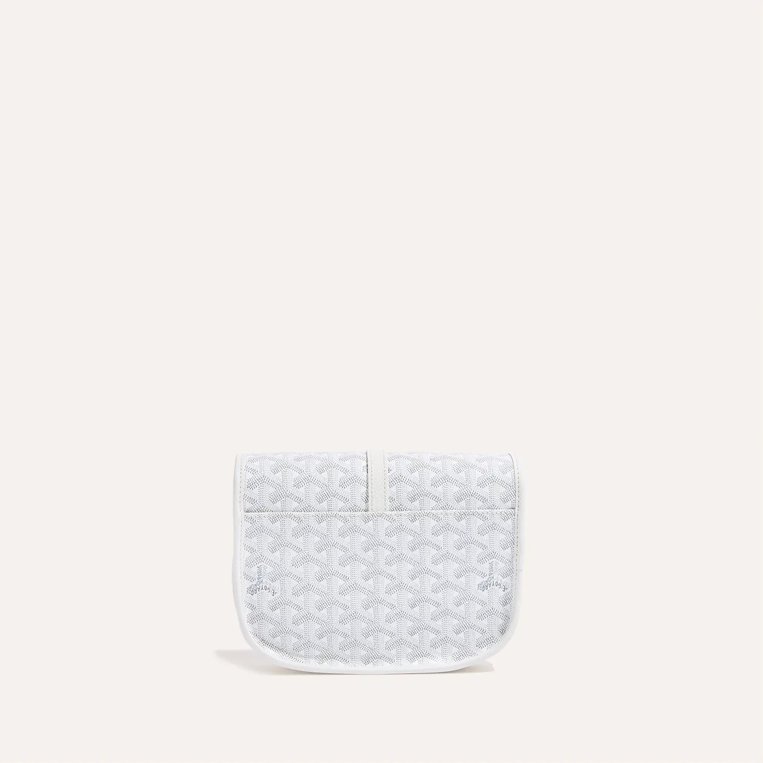 Goyard Belvedere PM Bag White