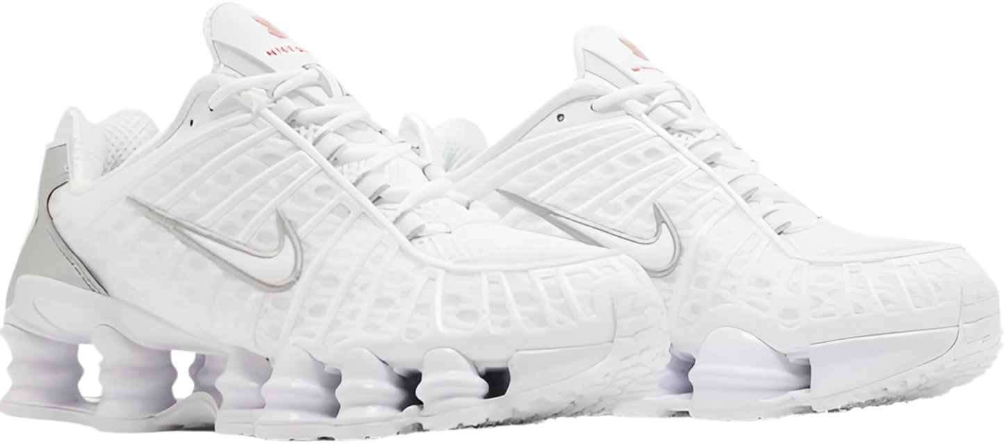 Wmns Nike Shox TL 'White Silver' 2023