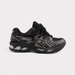 Asics Gel-Kayano 14 Black Pure Silver - Fluffy Laces Black