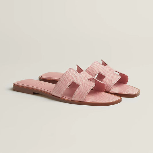 Hermès Oran Sandals - Rose Jeva