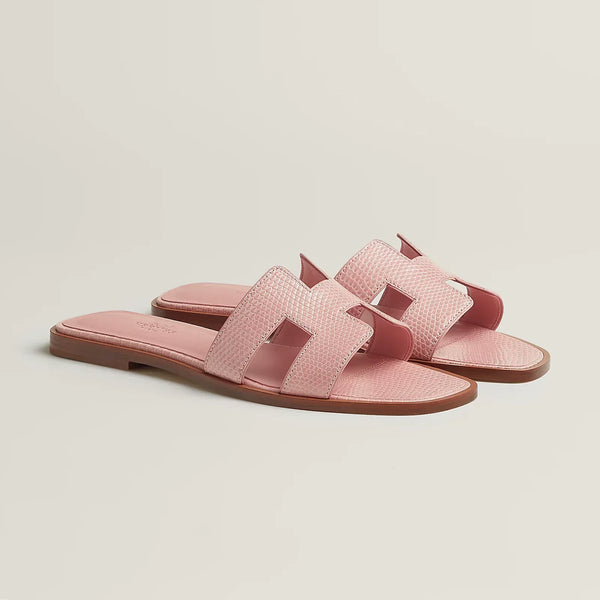 Hermès Oran Sandals - Rose Jeva