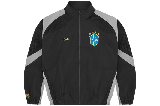 Corteiz Olympic Shuku Brasil Jacket Black/Black