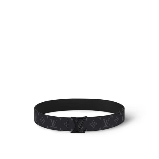 Louis Vuitton LV Initiales 40mm Matte Black Belt