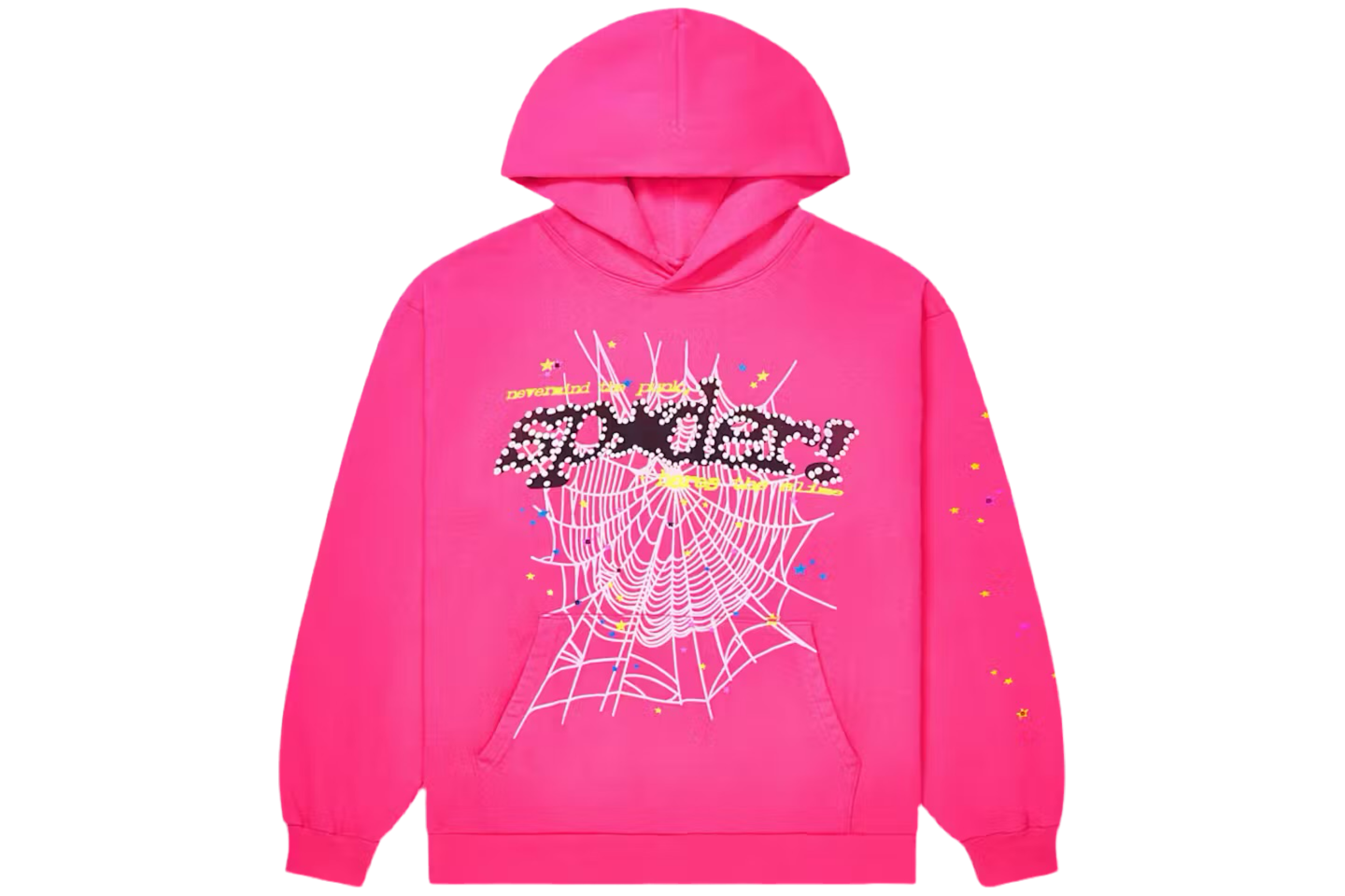 Sp5der P*NK V2 Hoodie ‘Pink’