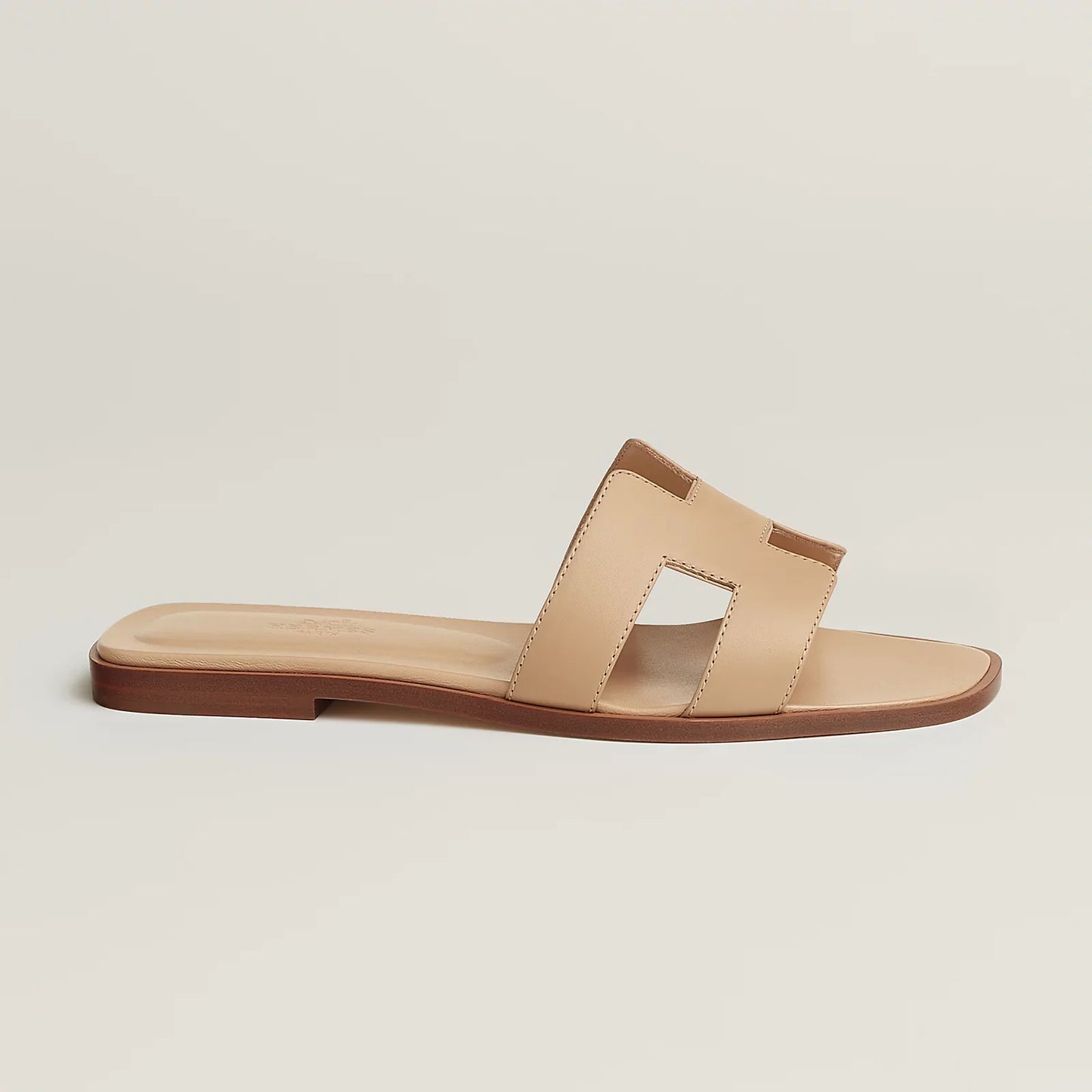 Hermès Oran Sandals - Beige Natura