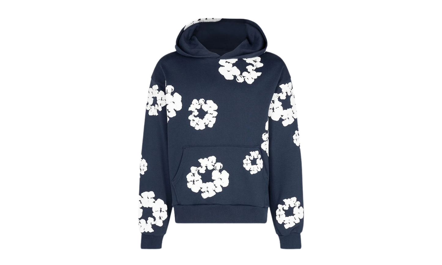 DENIM TEARS The Cotton Wreath Sweatshirt ‘Navy’