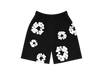 DENIM TEARS The Cotton Wreath Shorts ‘Black’