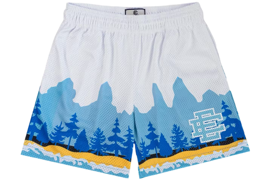 Eric Emanuel EE Basic Short ‘White/Aqua’