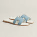 Hermès Oran Sandals - Bleu Clair