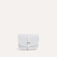 Goyard Belvedere PM Bag White