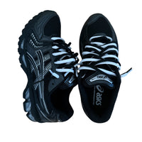Asics Gel Kayano 14 'Black Pure Silver' - Double Laces