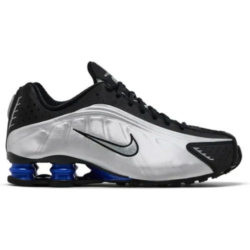 Nike Wmns Shox R4 'Metallic Silver Racer Blue'