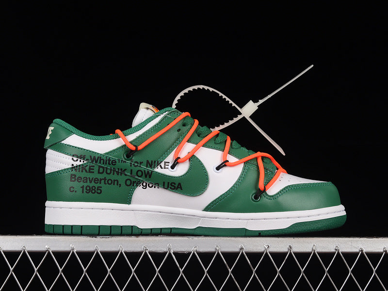 Off-White x Dunk Low 'Pine Green'