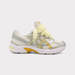 Asics Gel-1130 Silver Yellow - Fluffy Laces Yellow