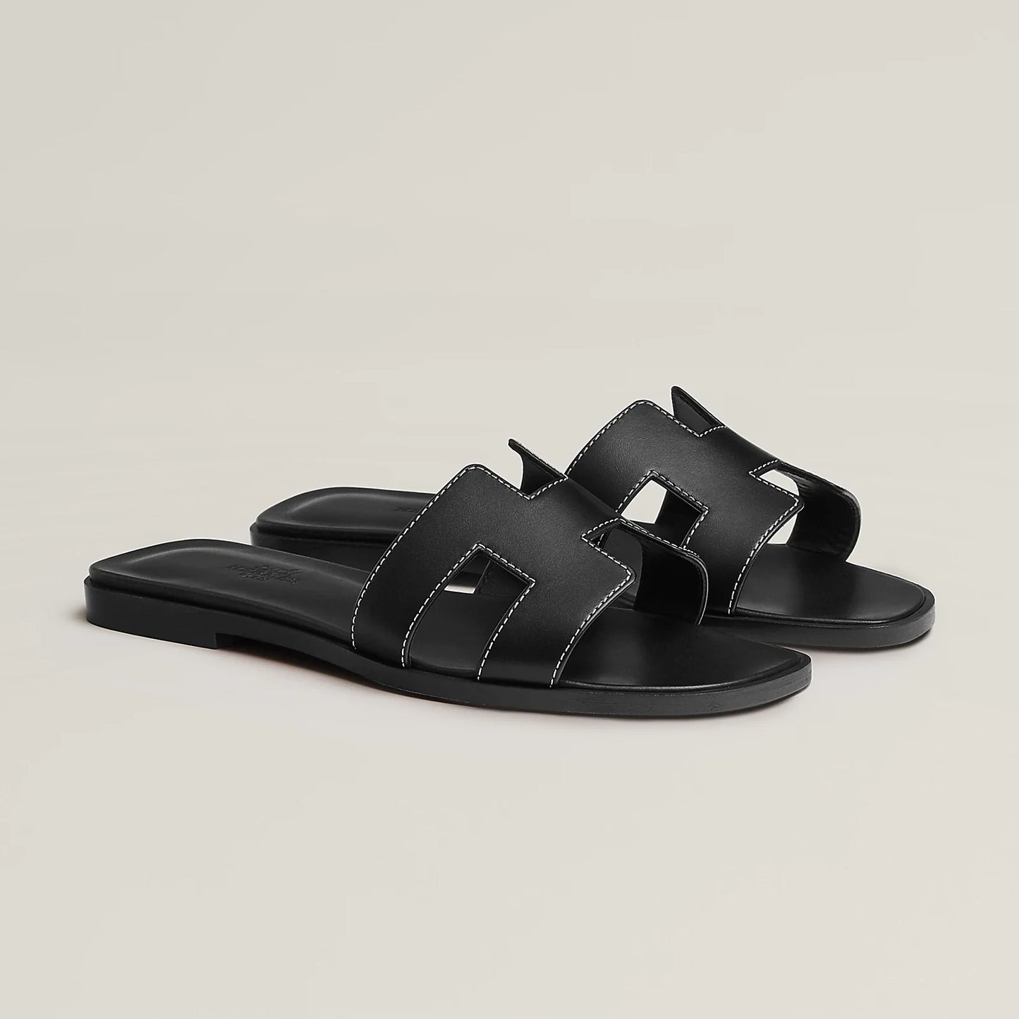 Hermès Oran Sandals - Noir