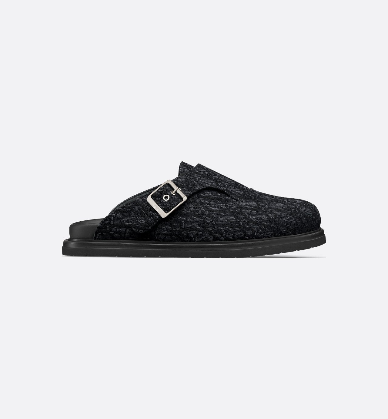 Dior Aqua Mule Black Dior Oblique Jacquard