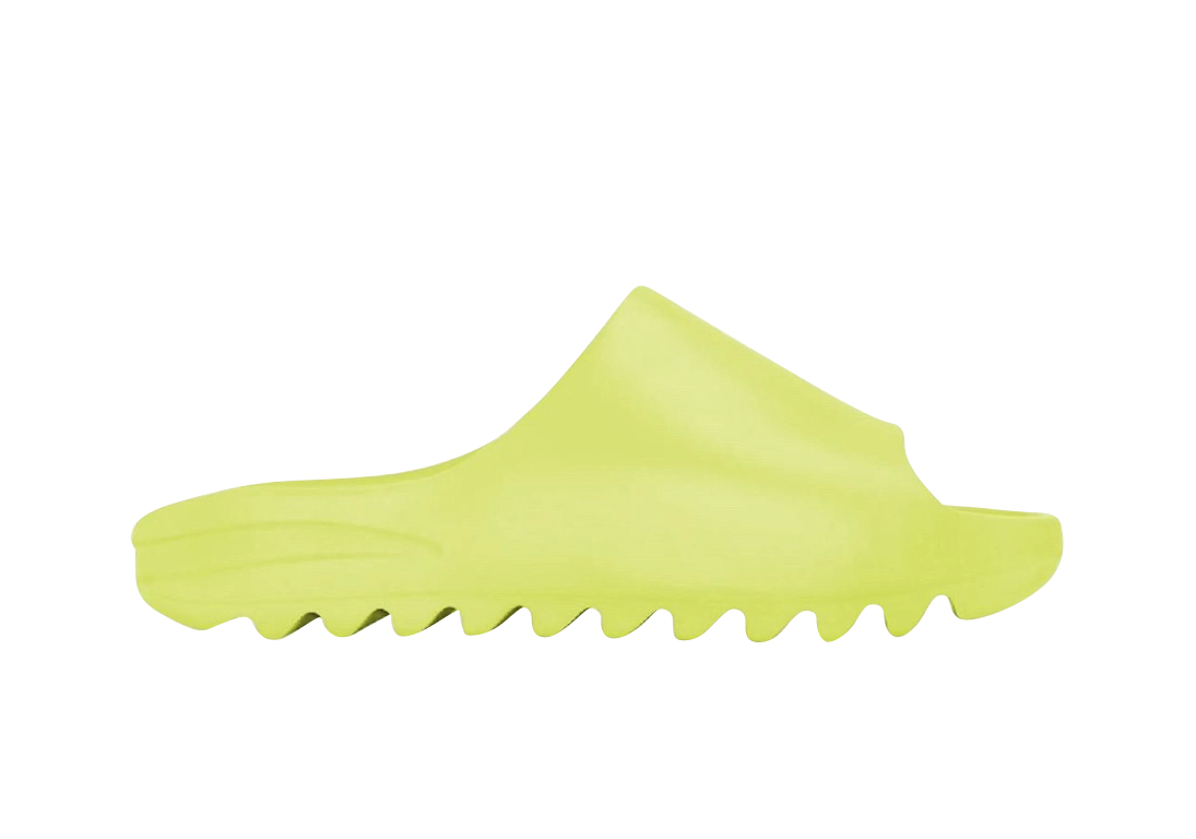 Yeezy Slides 'Glow Green' 2022