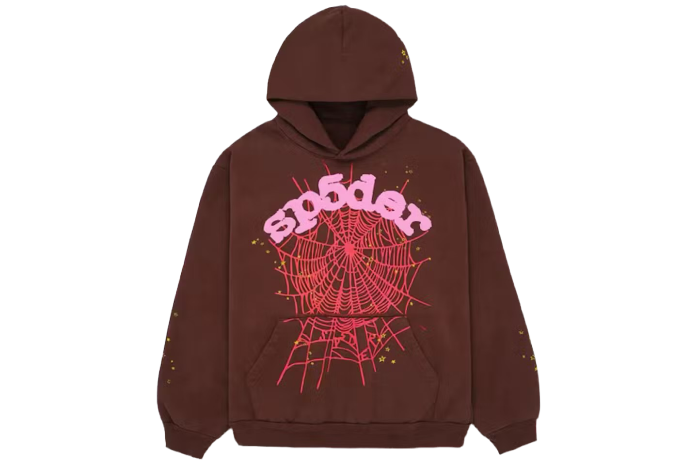 Sp5der Web Hoodie ‘Brown’