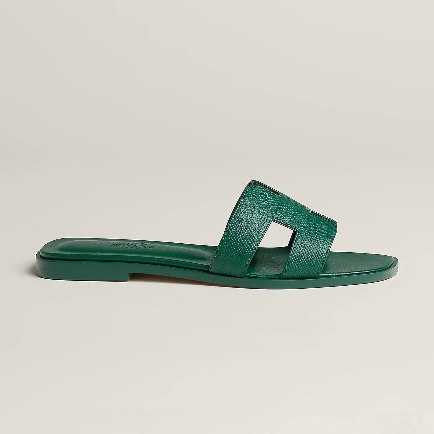 Hermès Oran Sandals - Vert Oyat