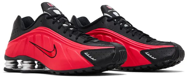 Nike Shox R4 'University Red Black'