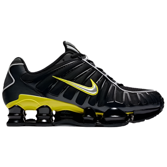 Nike Shox TL ‘Black Dynamic Yellow Metallic Silver’