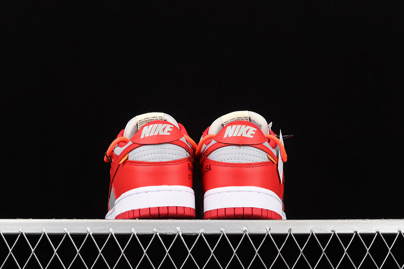 Off-White x Dunk Low 'University Red'