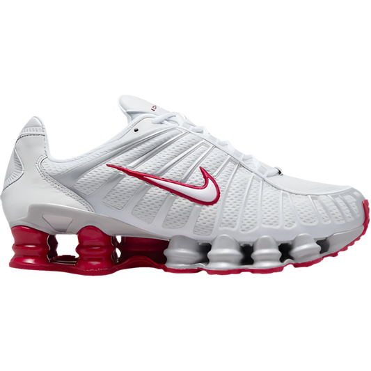 Wmns Nike Shox TL 'Platinum Tint Gym Red’