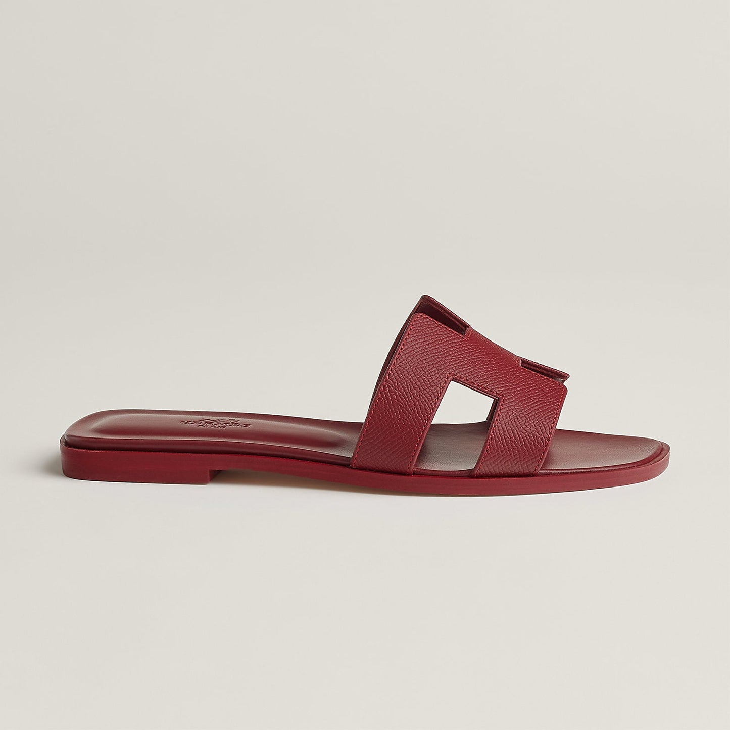 Hermès Oran Sandals - Rouge H