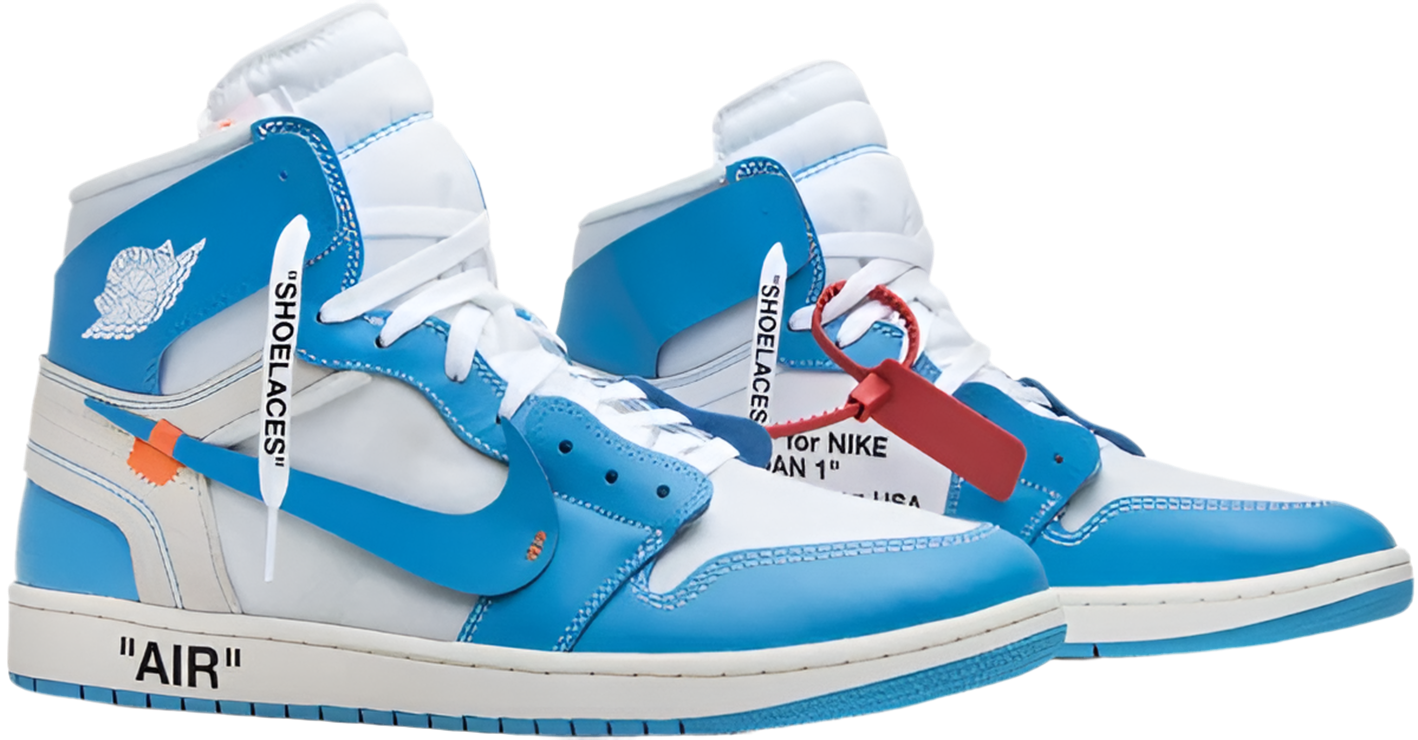 Off-White x Air Jordan 1 Retro High OG 'UNC'