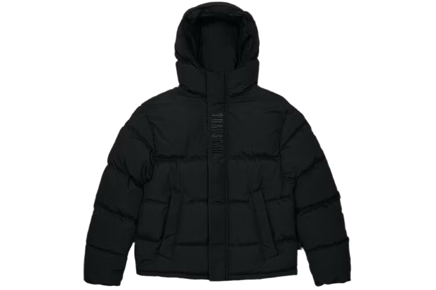 Trapstar Decoded 2.0 Hooded Puffer Jacket Blackout Edition