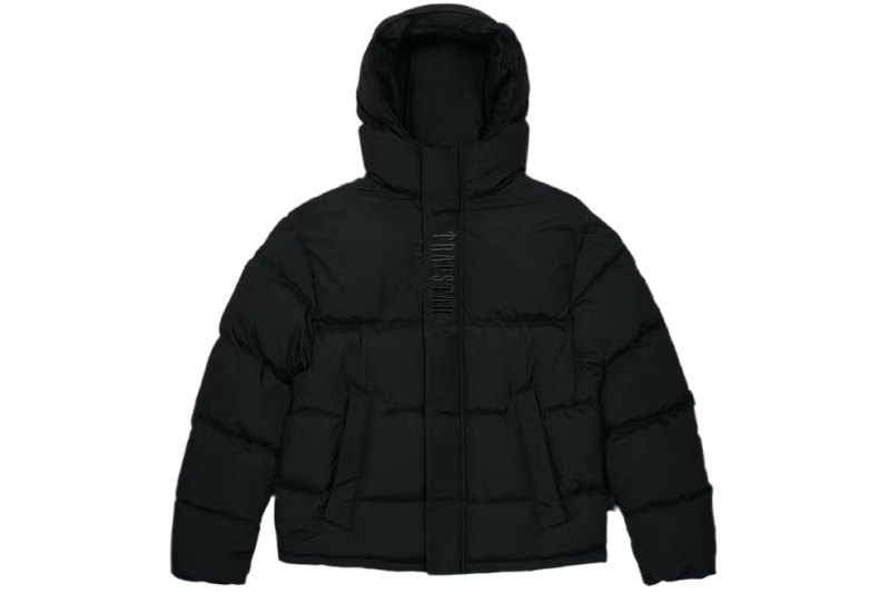 Trapstar Decoded 2.0 Hooded Puffer Jacket Blackout Edition