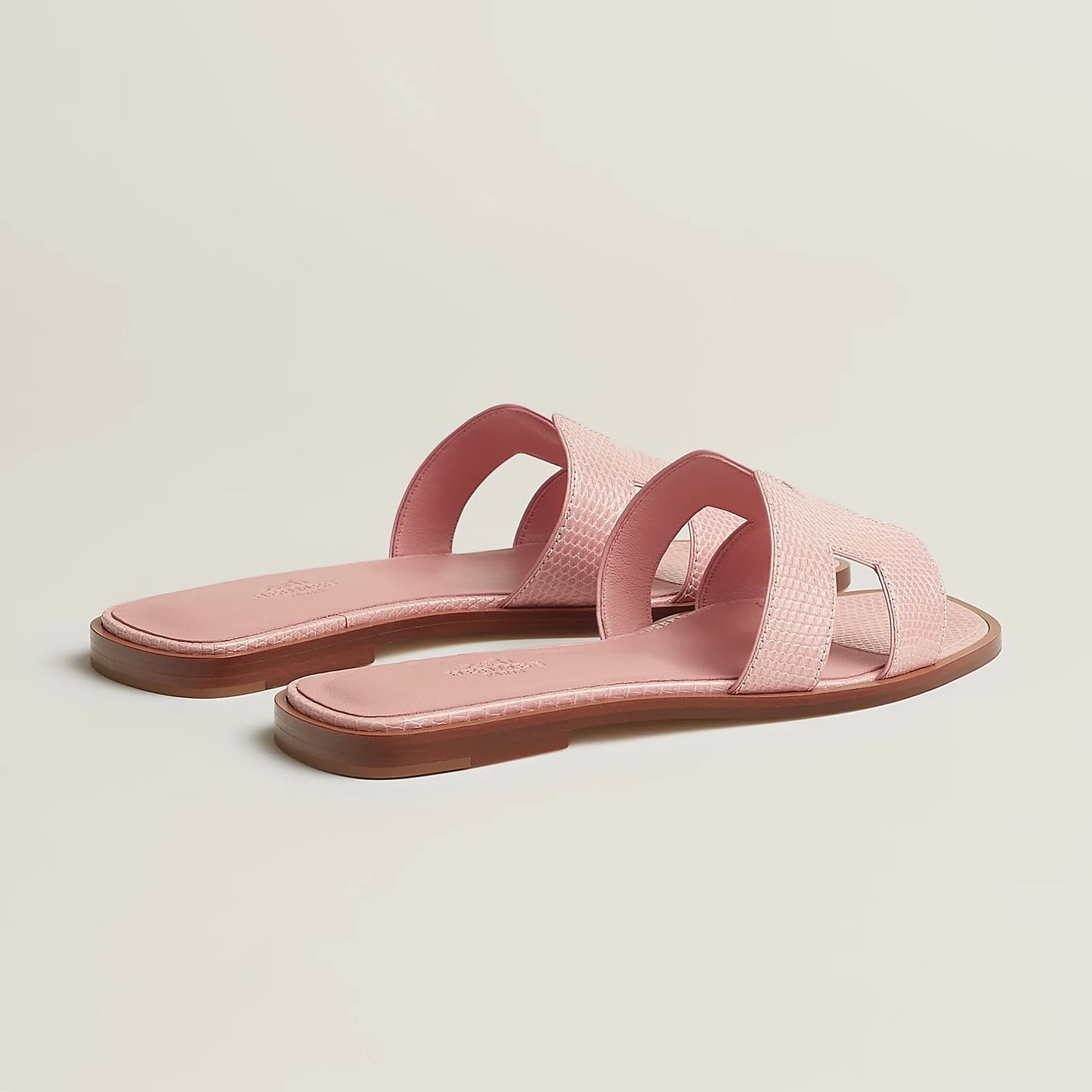 Hermès Oran Sandals - Rose Jeva